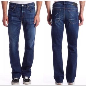 HUDSON Byron Straight Dark Wash 34 x 27.5 in.